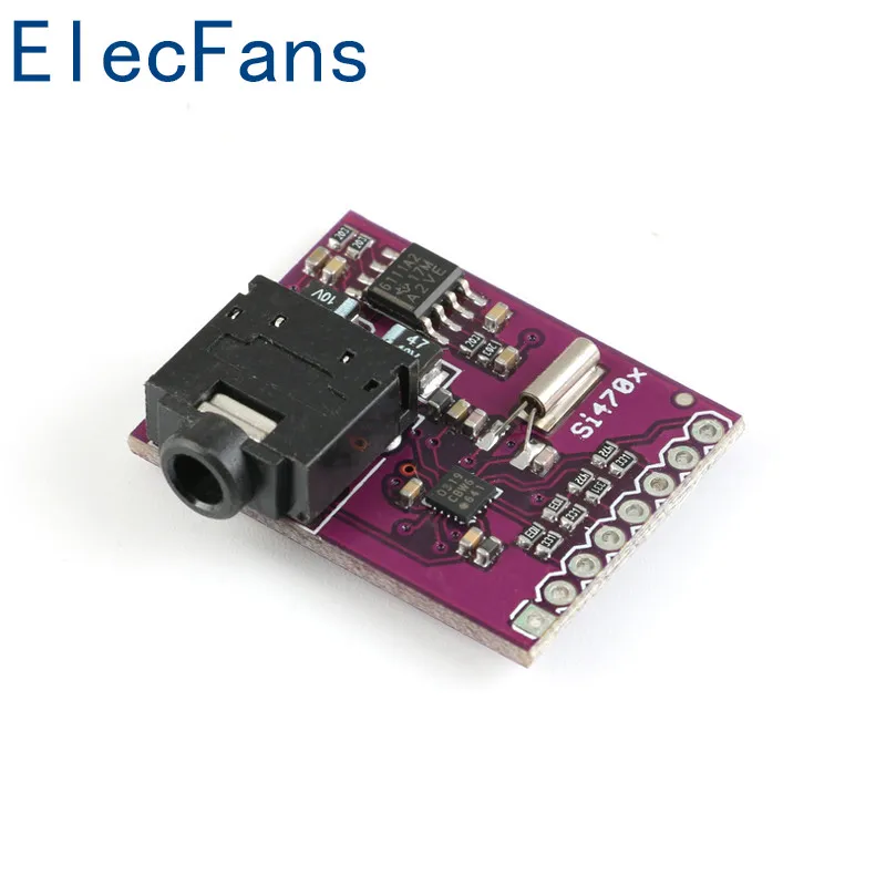 FM тюнер Si4703 макетная плата с 3 5 мм разъемом для наушников|Интегральные схемы| |