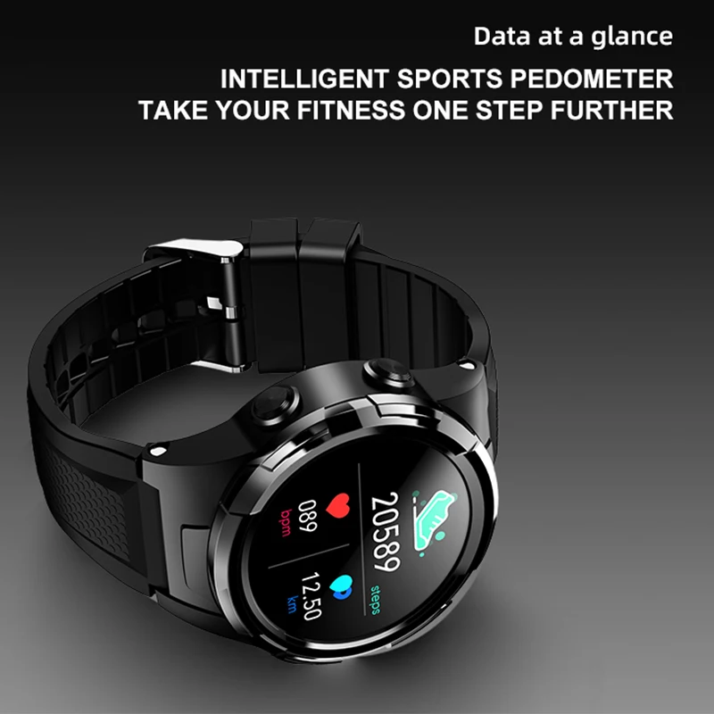 Лучшие продажи спортивные Смарт часы для мужчин и женщин с температурой тела TWS