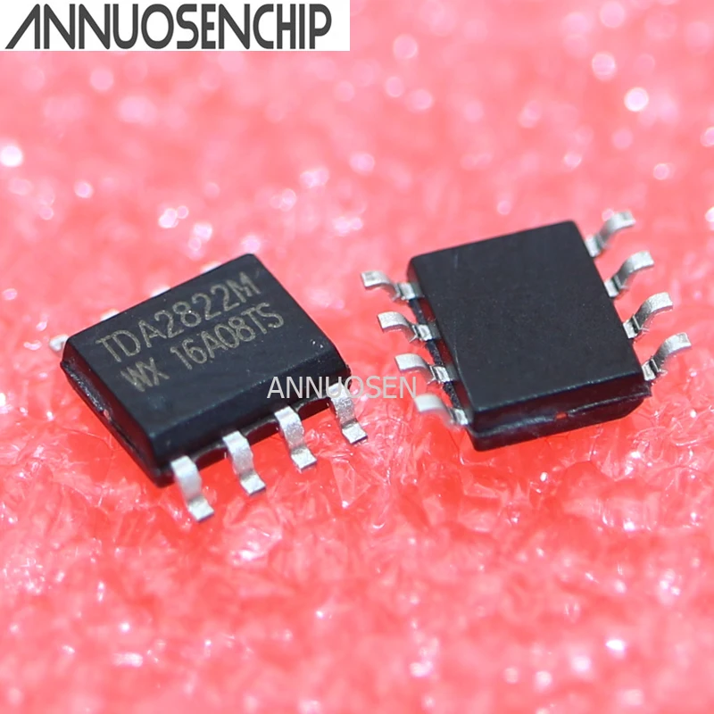 

500 шт. TDA2822M SOP8 TDA2822 SOP SMD новая и оригинальная бесплатная доставка