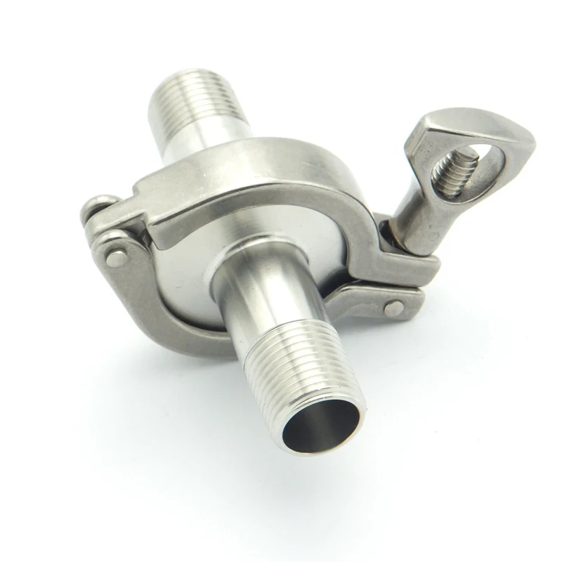 Набор фитингов для санитарной трубы из нержавеющей стали 304 наружная резьба 1 1/4