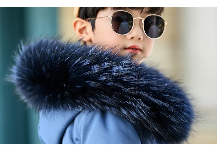 Для мальчиков-подростков Детские теплые куртки с рисунком зимняя теплая куртка