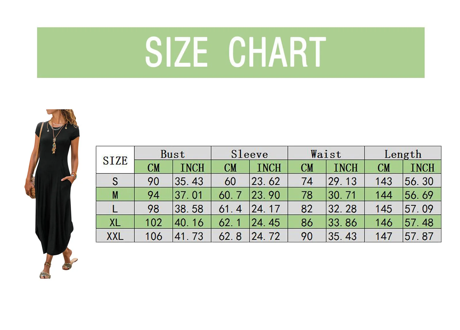 

Casual Pocket Dresses Women Pure Color Irregular Long Dress Plus Size O-neck Short Sleeves Summer Dress Robe Longue Femme &