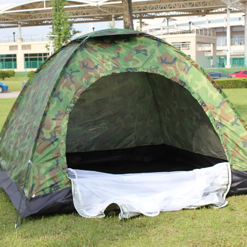 

Outdoor Portable Camping Tent Beach Traveling Hiking Sunshade Waterproof Shelter Tent For 2 People