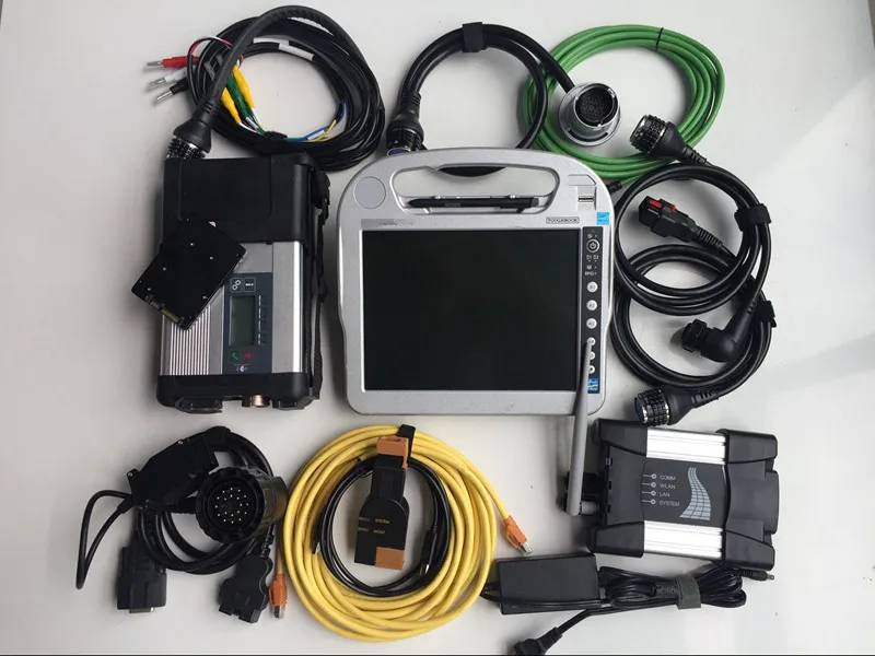 Mb Star C5 SD Compact 5 и Icom Next wifi для BMW с программным обеспечением в ноутбуке cf h2 I5 4G 1 ТБ SSD