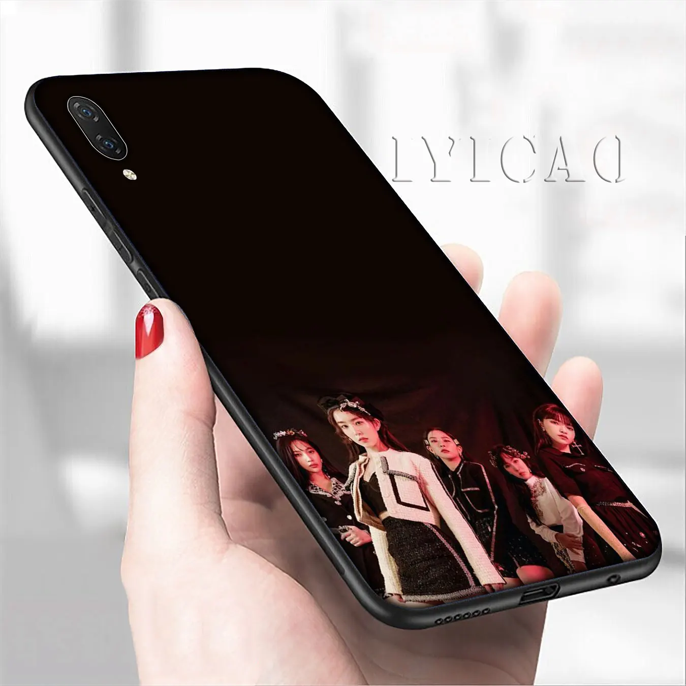 IYICAO сексуальный красный бархатный мягкий чехол для телефона Xiaomi Mi 10 9 9T A3 Pro CC9 CC9E 8
