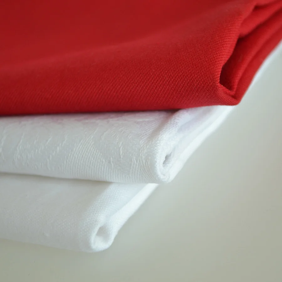 10 шт. свадебные украшения обеденный рандец белый красный черный 100% хлопок