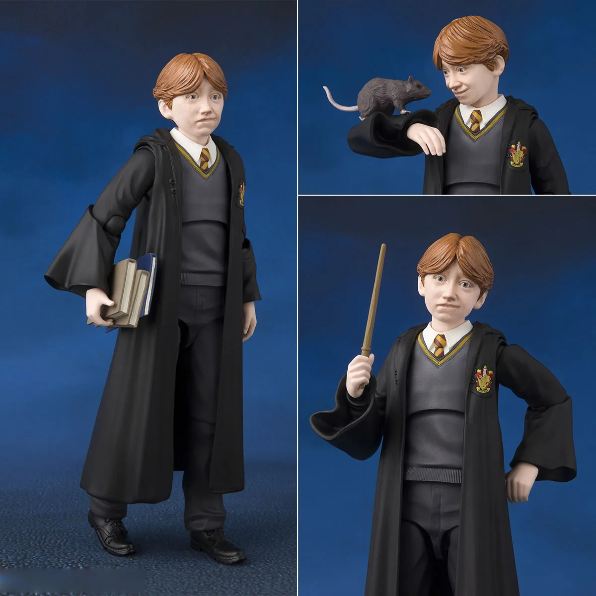 Ron no Box СВЧ Снейп экшн-фигурка игрушки волшебный фильм hp Коллекционная модель Рон Уизли Гермиона Грейнджер кукла из ПВХ подарок для коллекционеров фанатов игрушки - Цвет: Ron no Box