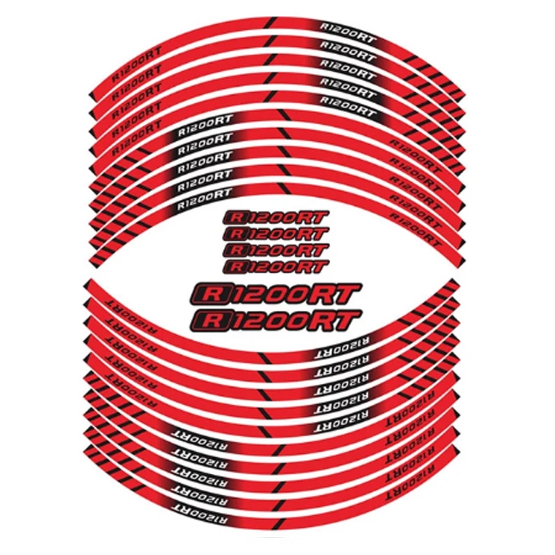 20X Fit BMW R1200RT Motorcycle inner wheel Stickers rim reflective decoration decals | Автомобили и мотоциклы
