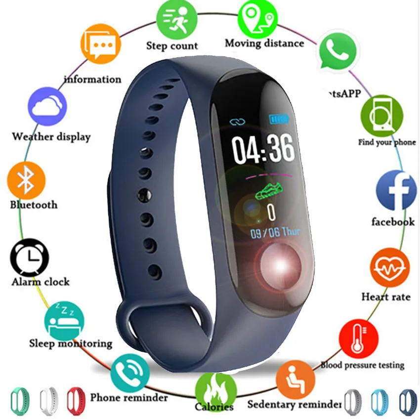

Kids Watches Color Sports Smart Watch Men Women Kids Step Fitness Tracker Watch Pedometer for Children for Man Woman