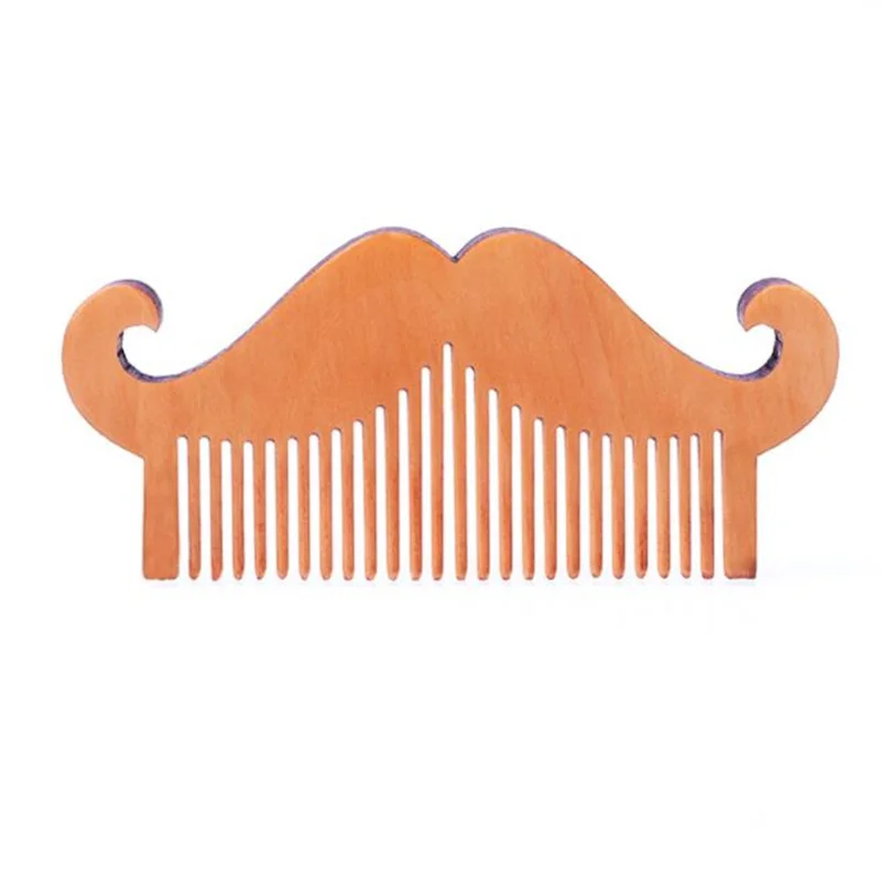 

Новый 2021 ручной работы деревянные карманные Анти-статический деревянный гребень для бороды усы щетки для волос аксессуары для укладки воло...