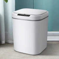 automatic nordic waste bin living room sensor waterproof smart creative trash can kitchen storage cubo basura household products