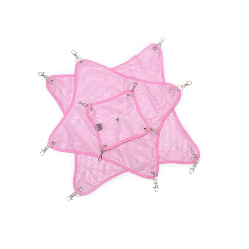 Воздухопроницаемый гамак для хомяка качающийся коврик попугая подвесная