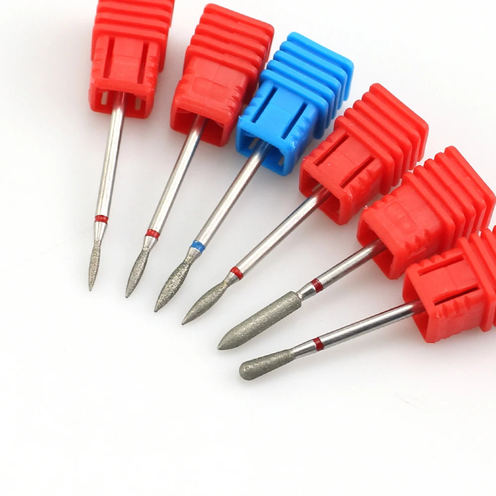 Алмазная дрель для ногтей 14 типов вращающееся сверло Фрезерный резак