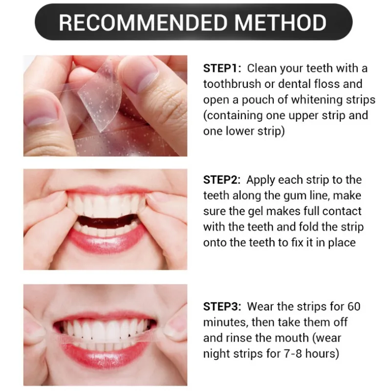 

Teeth Whitening Strips Oral Hygiene Teeth Veneers White Strips Removes Plaque Stains Tooth Bleaching Dental Tools