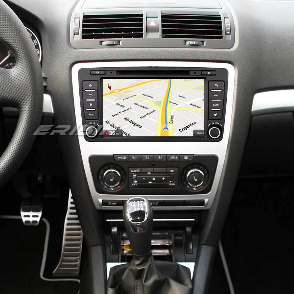 Erisin ES7978A 7 дюймов Android 9 0 Восьмиядерный 4 Гб RAM Автомобильный DVD Радио BT для AUDI A4 S4 RS4 B7