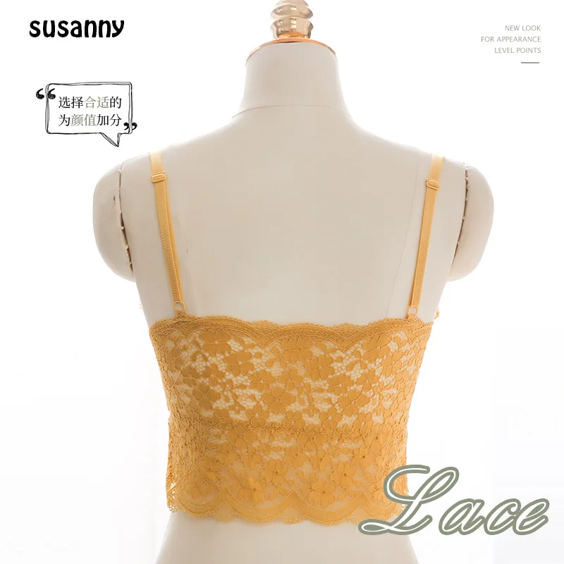 

Susanny Summer Thin Section French Graceful Lace-Non-Steel Ring Underwear Comfortable Small Bust Bra Women's