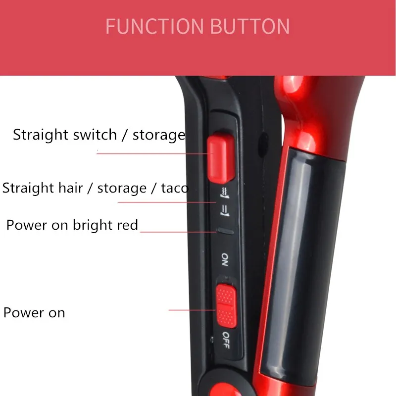 3 в 1 выпрямитель для волос щипцы завивки Многофункциональный гофрированный