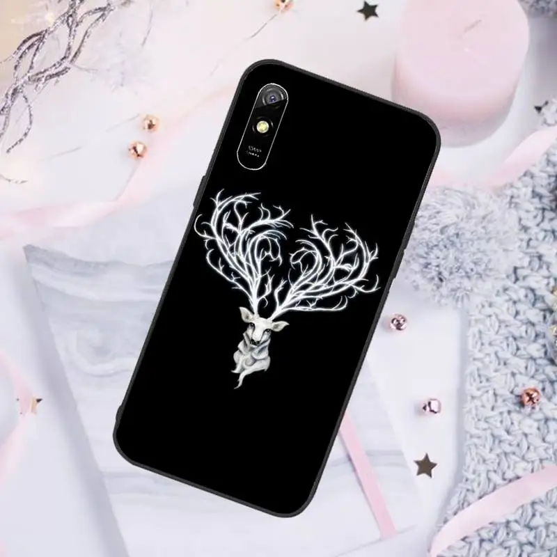 

Animal line Art Phone Case For Xiaomi Mi Redmi Note 7 8 9 pro 8T 9T 9S 9A 10 Lite pro