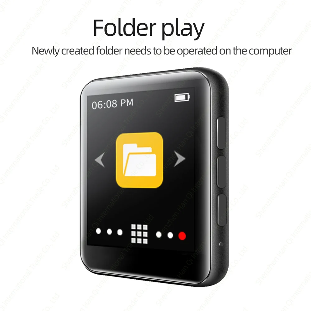 RUIZU A02 M4 Bluetooth 4,0 MP4 MP3 плеер с полным сенсорным экраном портативный музыкальный плеер с динамиком FM Электронная книга рекордер шагомер