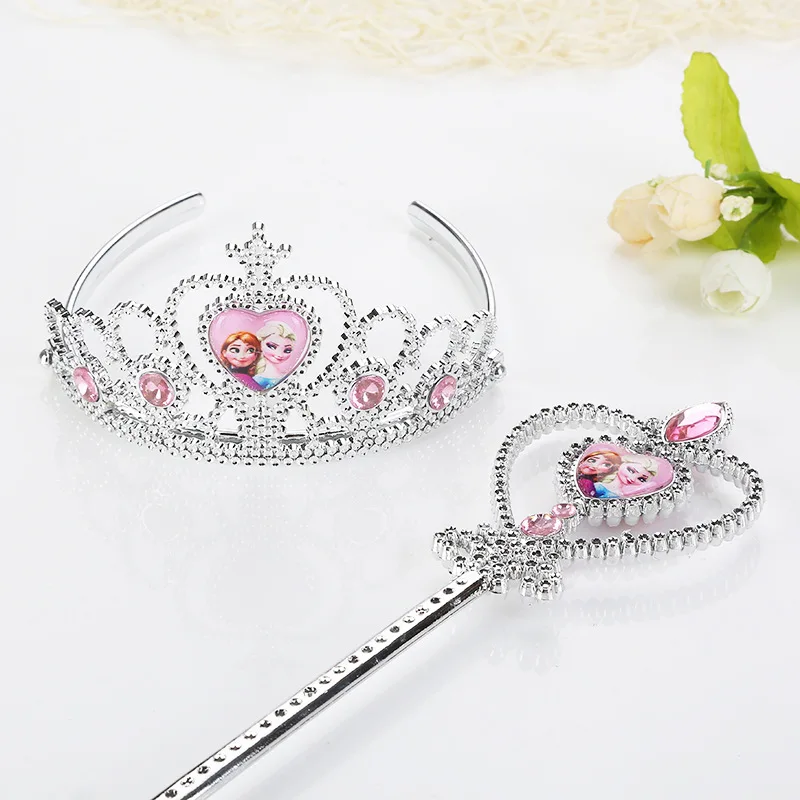 Замороженная Корона мягкого плюша Аксессуары для куклы Эльзы и принцессы Анны из