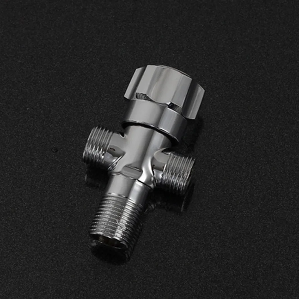 1PC Bronze Two-site Triangle Valve Antique Copper Durable Shower for Bathroom Accessories Tool Fixture Toilet Parts |