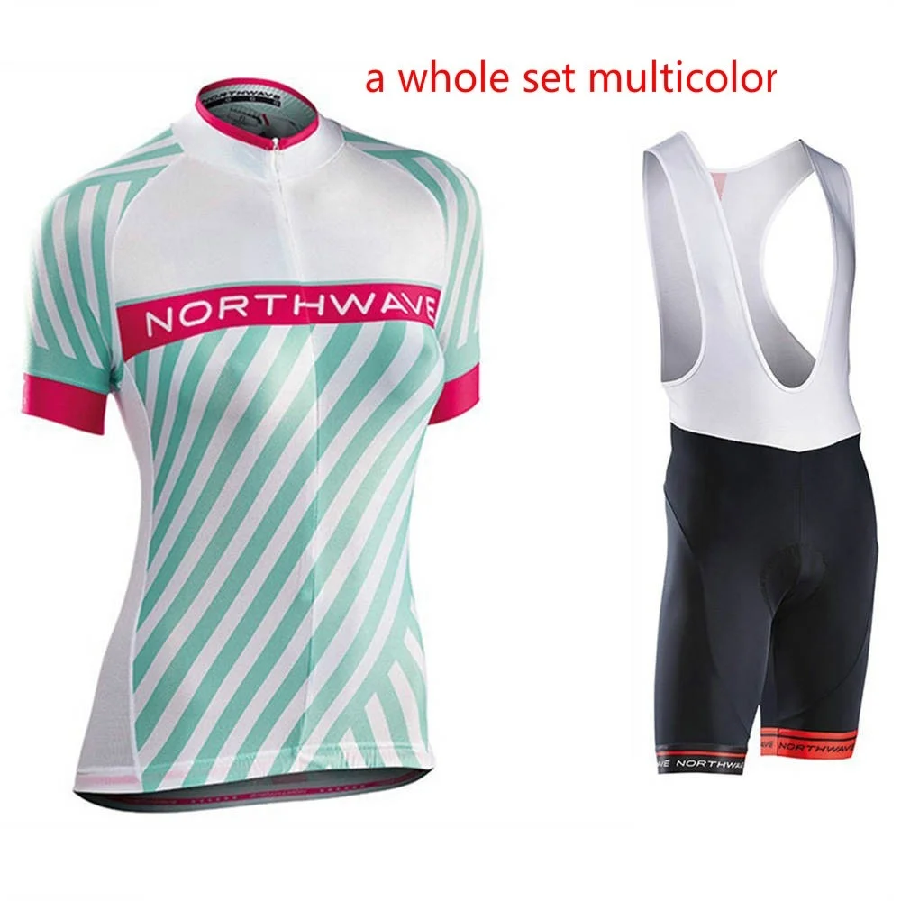 

Lepiny Women Summer Cycling Jersey Set Breathable MTB Bicycle Mountain Bike Wear Clothes Maillot Ropa Ciclismo