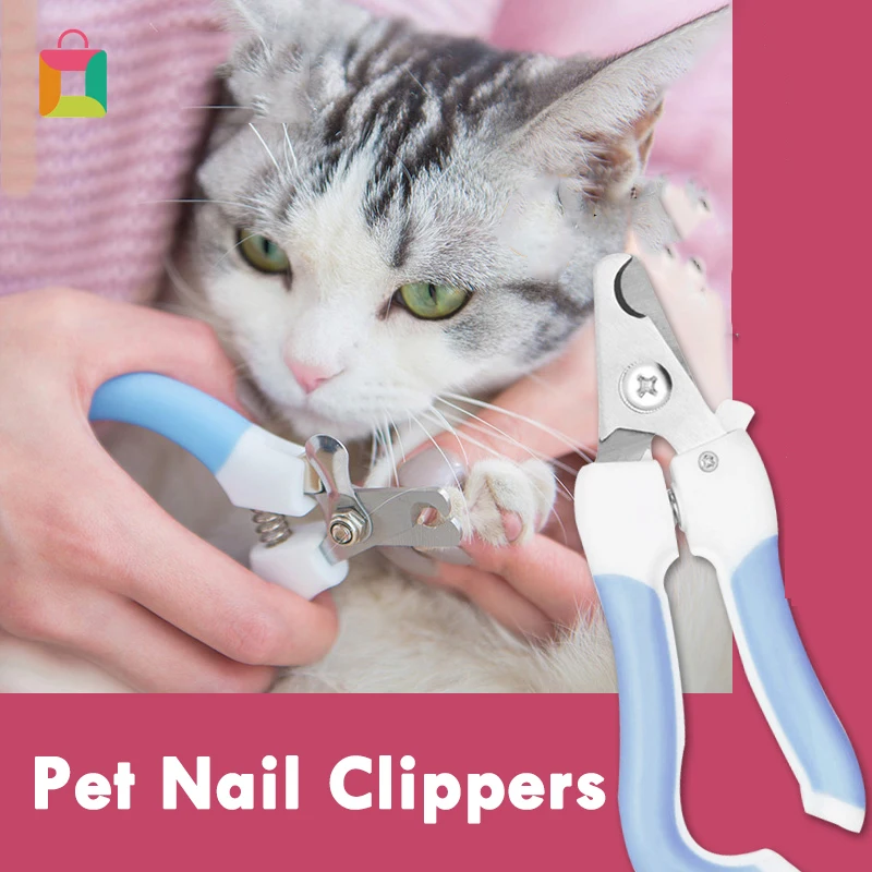 

Professional Pet Cat Dog Nail Clipper Cutter With Sickle Stainless Steel Grooming Scissors Clippers for Pet Claws Dog Supplies