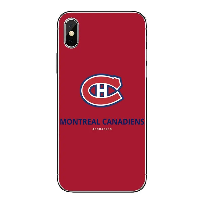 Soft Transparent Cases Covers Ice Hockey Montreal Canadiens For Huawei Honor 8 8C 8X 9 10 7A 7C Mate 20 Lite Pro P Smart Plus |