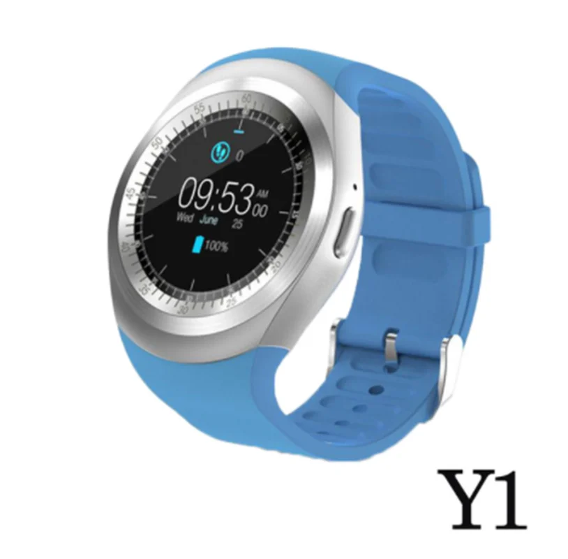 Y1 Смарт часы Bluetooth водонепроницаемые для женщин и мужчин Android Smartwatch телефонный