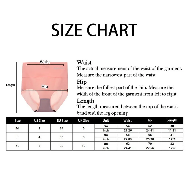 

Women Panties Breathing Female Underwear Ice Silk Sexy High Waist Lingerie Briefs Slimming Thongs Panties Hip Lifting Shorts