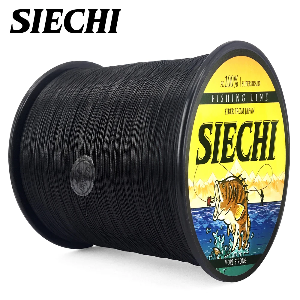 SIECHI 8 нитей плетеная рыболовная леска 1000 м многонитевая зимнее озеро 20