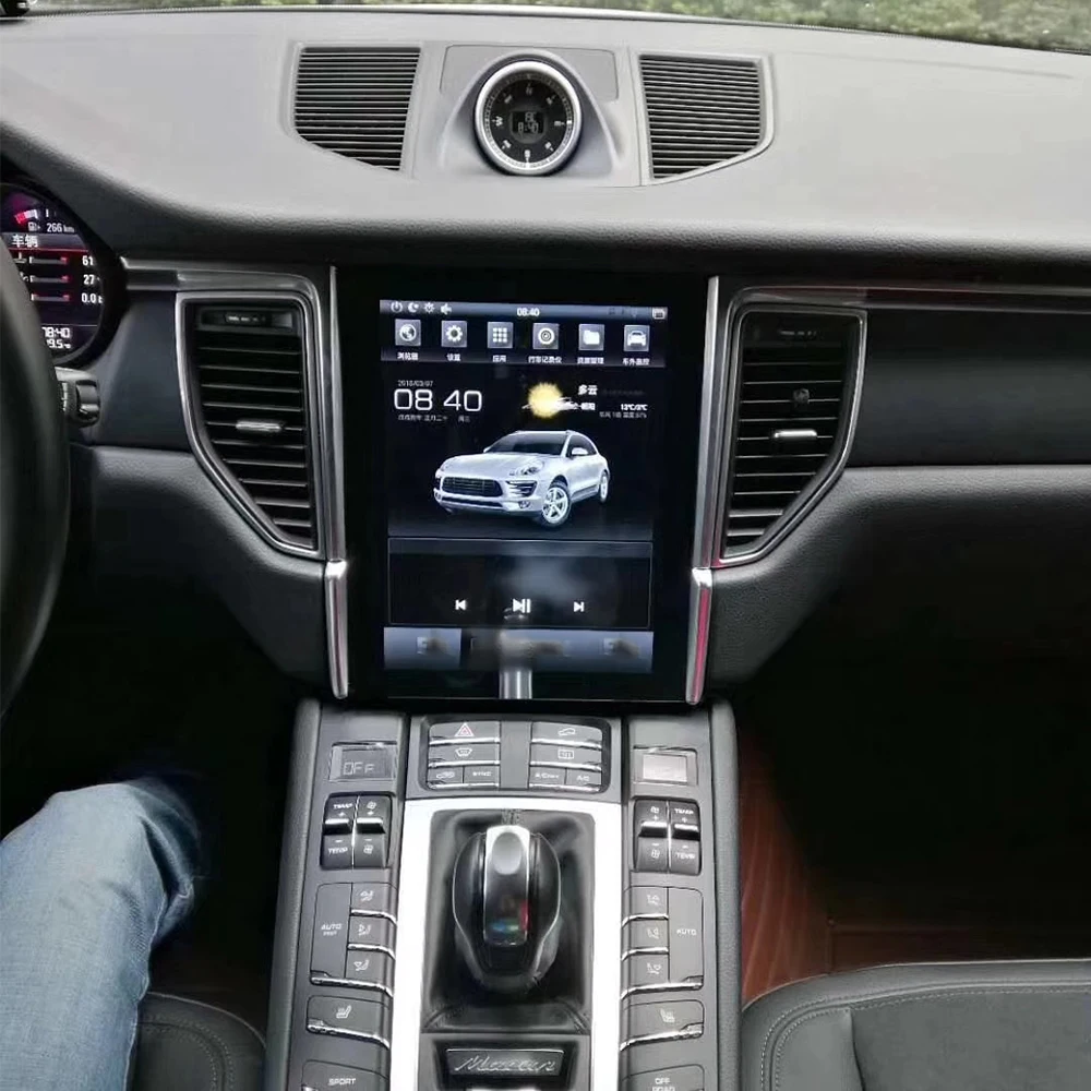 LiisLee Автомобильный мультимедийный GPS аудио Hi Fi Радио стерео для Porsche Macan 95B 2014 ~ 2018