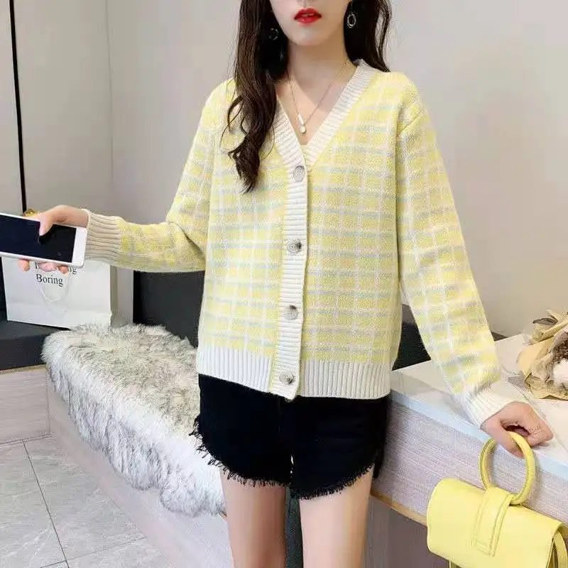 

Plaid coat the latest student coat for women in spring and Autumn