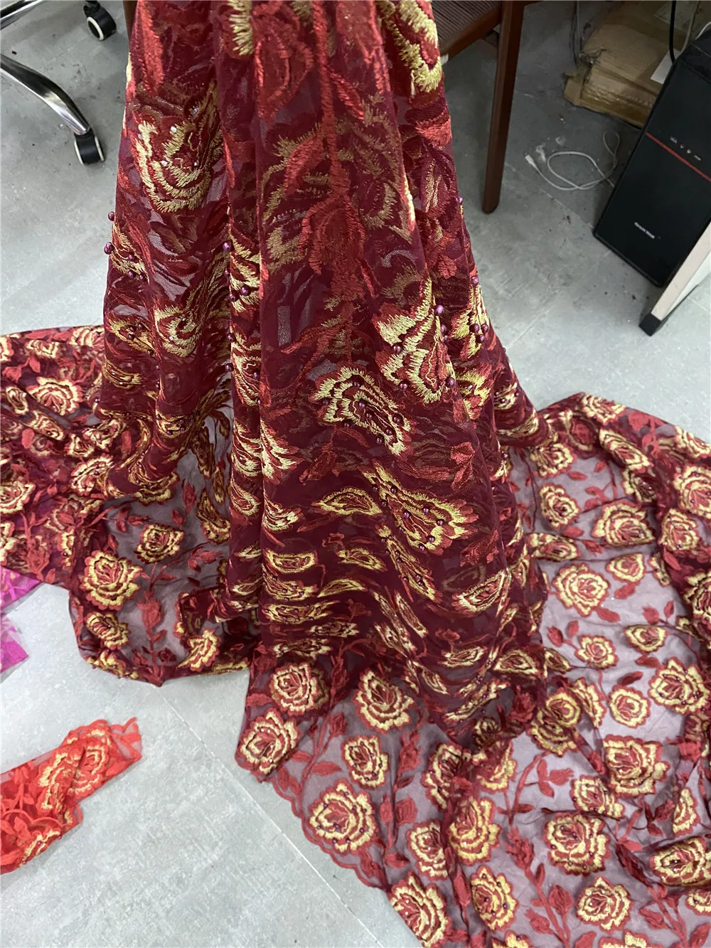 NIAI африканская кружевная ткань 2020 Высококачественная для свадьбы новейшая