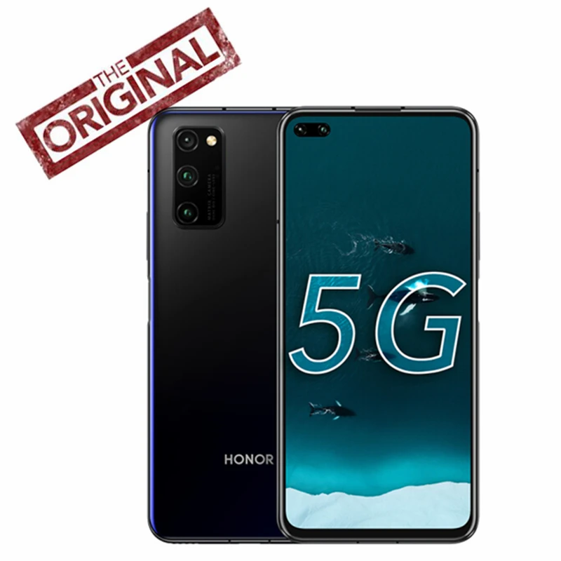 Оригинальный Honor V30 Pro Kirin990 5G 7nm смартфон на базе восьмиядерного процессора 128 ГБ 256