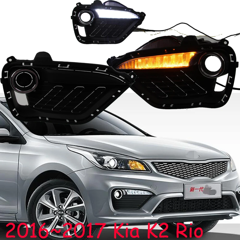 2017 2018y для дневных фонарей KlA K2 rio светодиодный автомобильные аксессуары