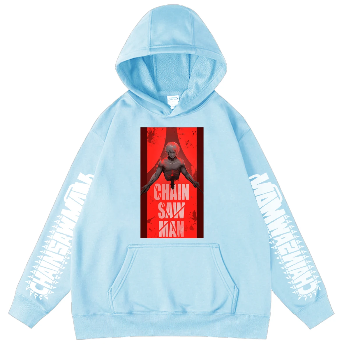 

Chainsaw Man Cool Hoodie Boy Teens Men Oversized Hoodies Sweatshirts Hoody Streetwear Tops Anime Characters Fleece Hooded Tops