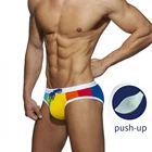 2021 Для Мужчин's Треугольники пикантные Плавание шорты с чашкой Быстросохнущий пляжный купальник бикини Плавание костюм Для мужчин летний Плавание ming Лидер продаж весенних каникул шорты