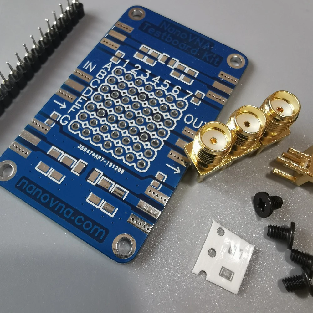 Профессиональный тестовый комплект RF Demo Kit для NanoVNA VNA тестовая плата векторный