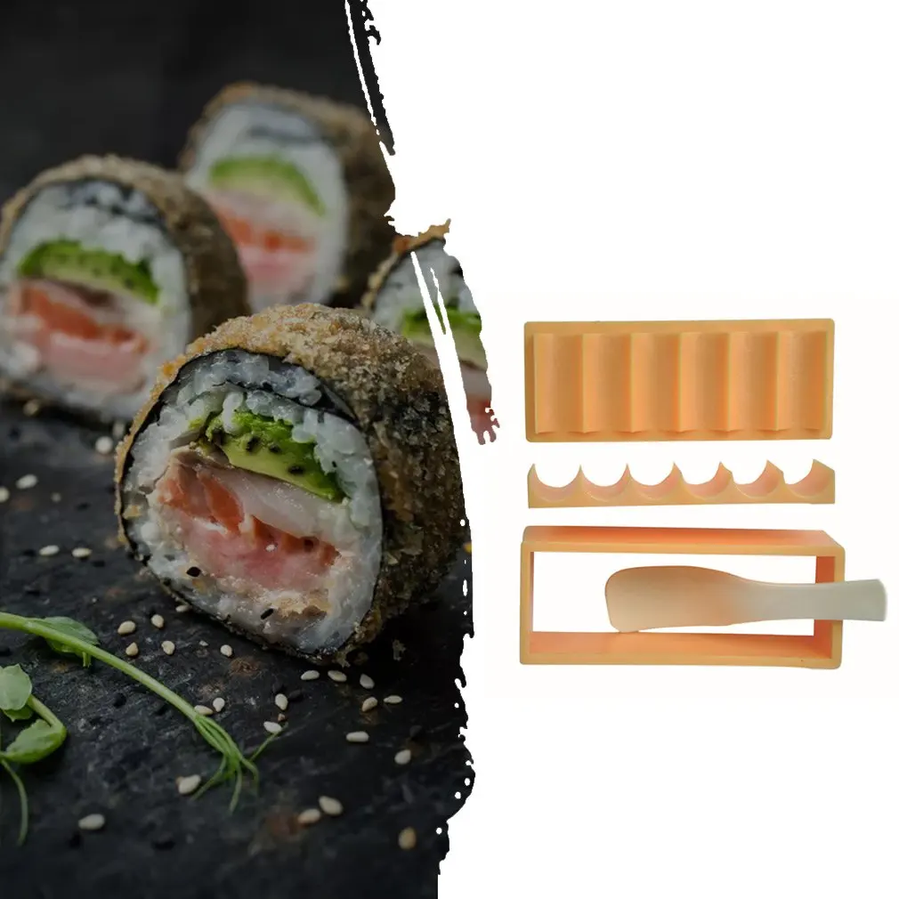 Форма Melaleuca маленький цилиндрический инструмент для суши квадратная посуда