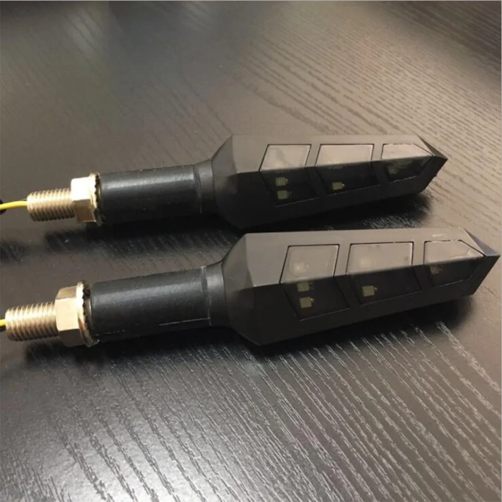 1 шт. Универсальный светодиодный поворотник для мотоцикла 6 светодиодов |