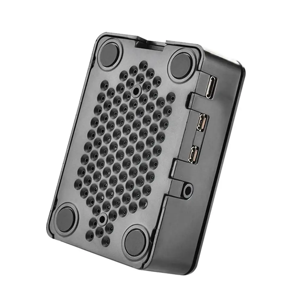 Чехол для охлаждения из АБС-пластика теплоотвод с вентилятором Raspberry PI 4 Model B 1 ГБ 2