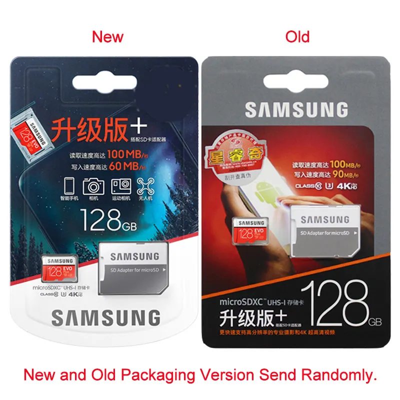 Карта памяти SAMSUNG 256 ГБ 128 Гб Micro SD SDHC SDXC класс EVO + 10 C10 UHS TF карты | Компьютеры и офис