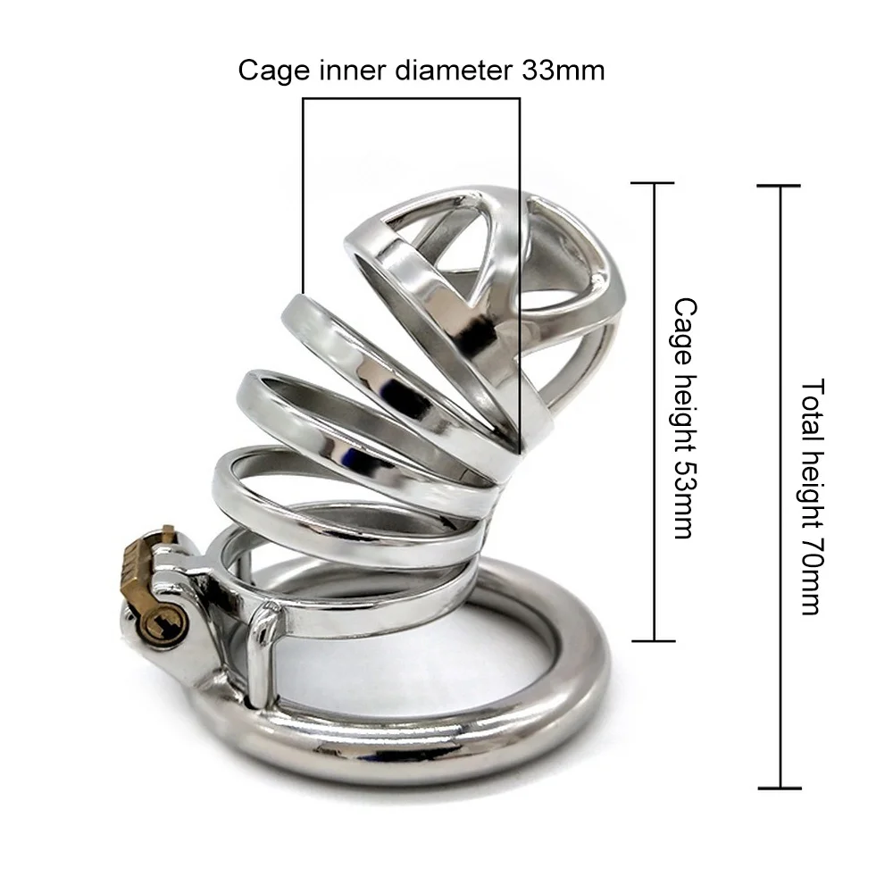 Мужской ремень верности из нержавеющей стали металлическая клетка для петуха