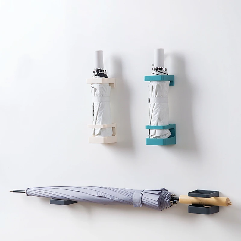 Простая настенная зонтница пластиковая подставка для зонта зонтик с длинной