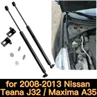 Газовые Упоры для 2008-2013 Nissan Teana J32  Nissan Maxima A35, модификация Переднего Капота, подъемники капота, амортизаторы, амортизаторы