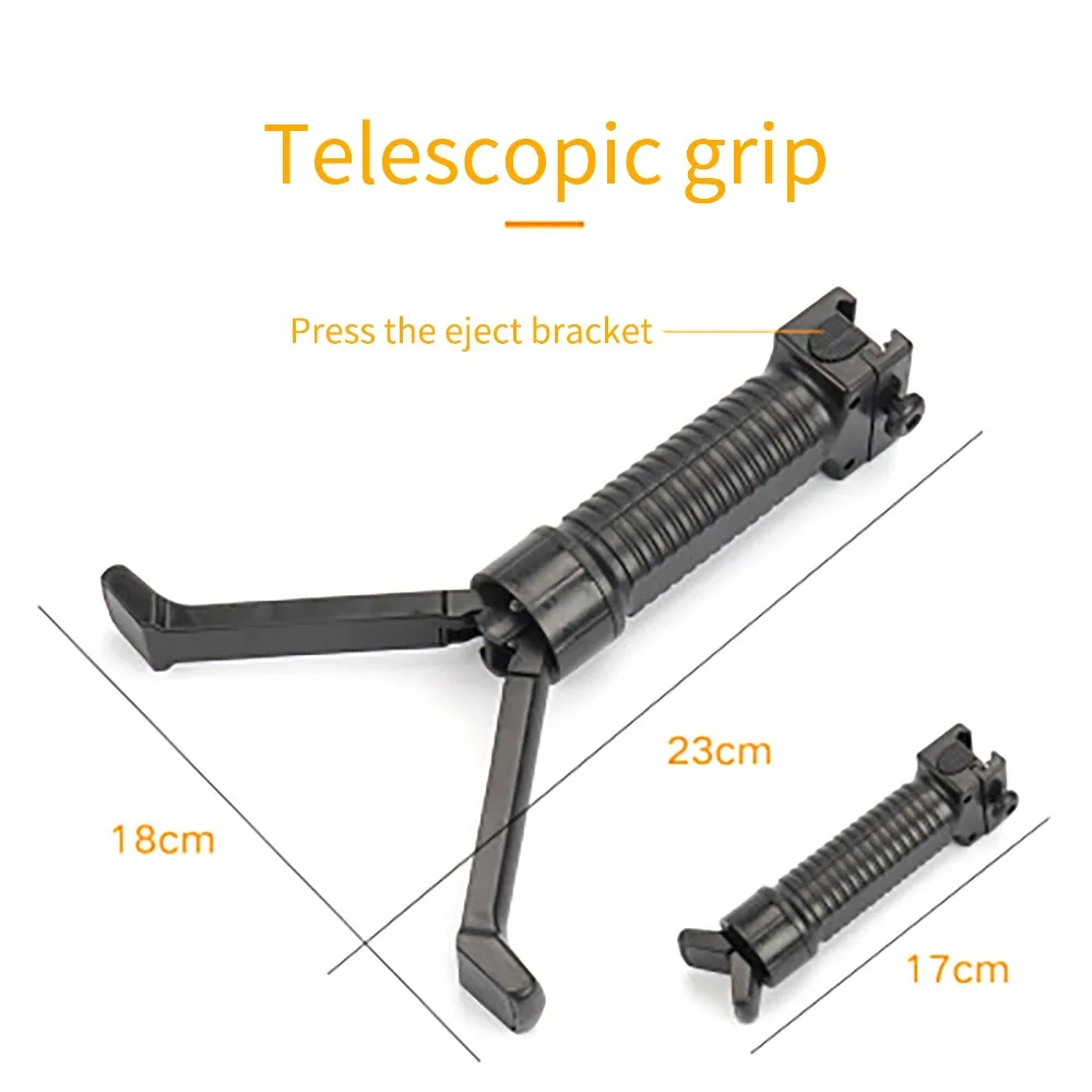 telescopic grip Игрушечный пистолет регулируемые инфракрасные аксессуары 4 8 15 x раз телефото увеличительное стекло маленькая раковина камуфляж Целевая лента стрельба - Цвет: telescopic grip