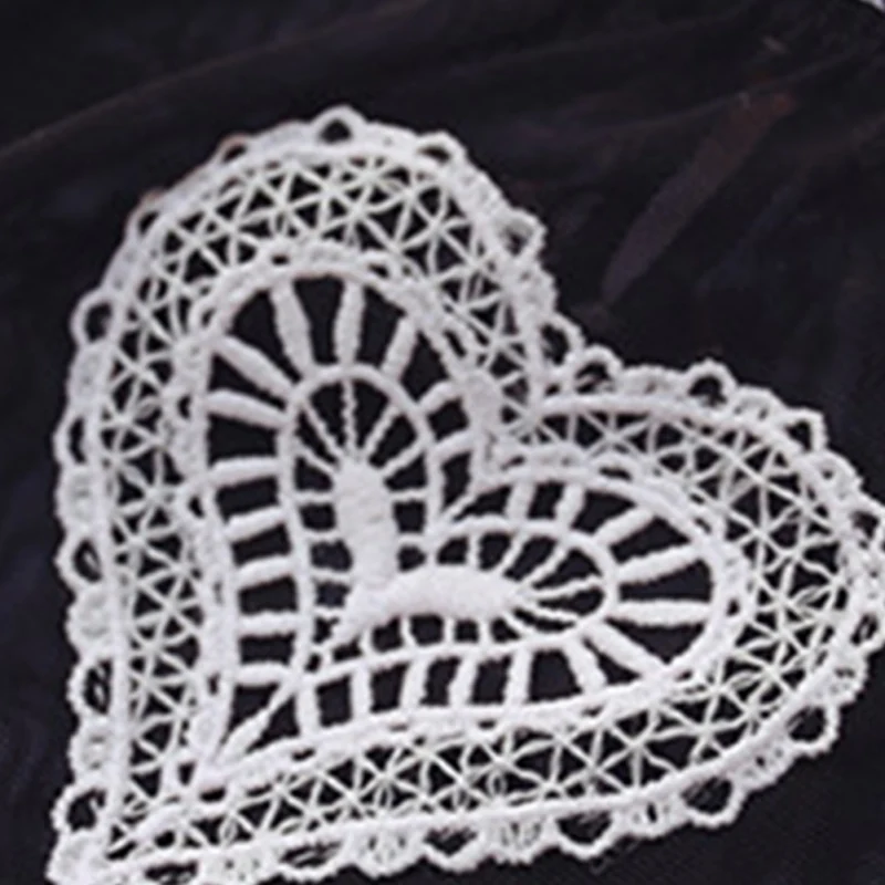 Японские кавайные трусики для девочек кружевные милые прозрачные с вышивкой в