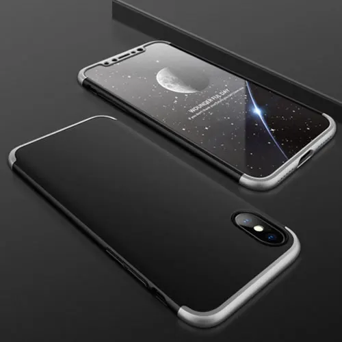 silver-black RONTREE Роскошный чехол для iPhone 5 5S SE для телефона 6 6S 7 8 plus x xs чехол s грязеотталкивающий противоударный чехол для телефона - Цвет: silver-black