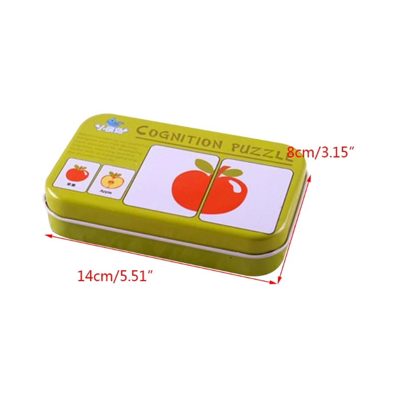 

50LE Montessori Toy Creative Puzzle Busy Board Paperboard Jigsaw for Activity Center Shape Color Match Toy for Baby 12Month+